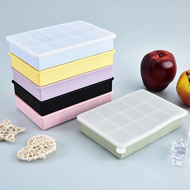 Baby Products Cream - Siliconen ijsblokjesbak met 15 compartimenten en