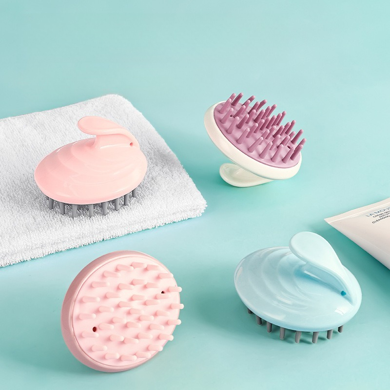 Baby Products Hair - Siliconen haarmassagekam, hoofdhuidreinigingsborstel, unisex, shampoo tegen
