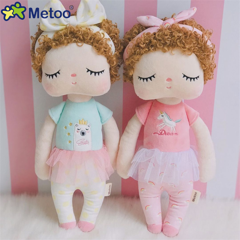 Baby Products Hair - 34CM Zachte Metoo Angela Pluche Poppen
