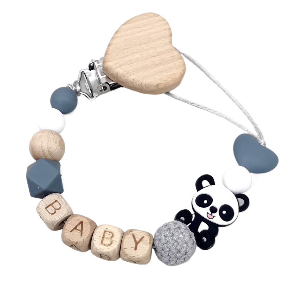 Houten gepersonaliseerde babyf - Baby Teethers recensie en prijs