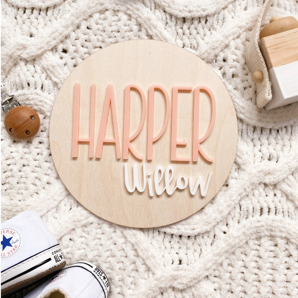 Gepersonaliseerde geboorteaank - Baby Products Decoration recensie en prijs