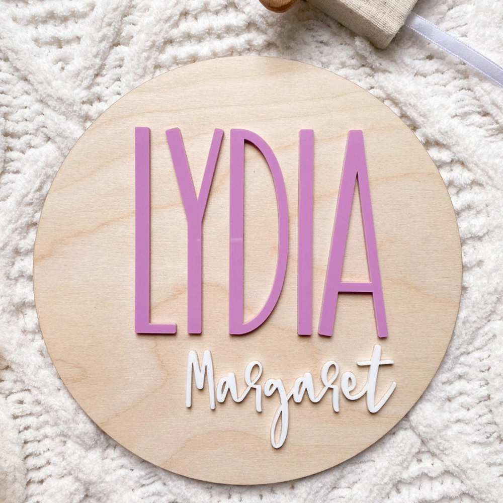 Gepersonaliseerde geboorteaank - Baby Products Decoration recensie en prijs