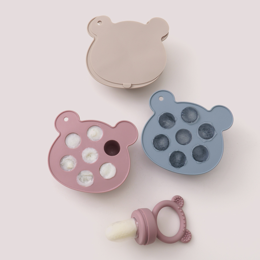 Kleur Kids 2PC Siliconen Baby  - Baby Products Cream recensie en prijs