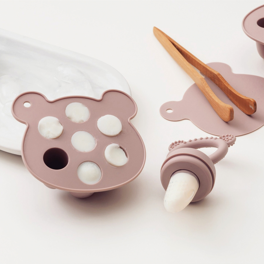Kleur Kids 2PC Siliconen Baby  - Baby Products Cream recensie en prijs