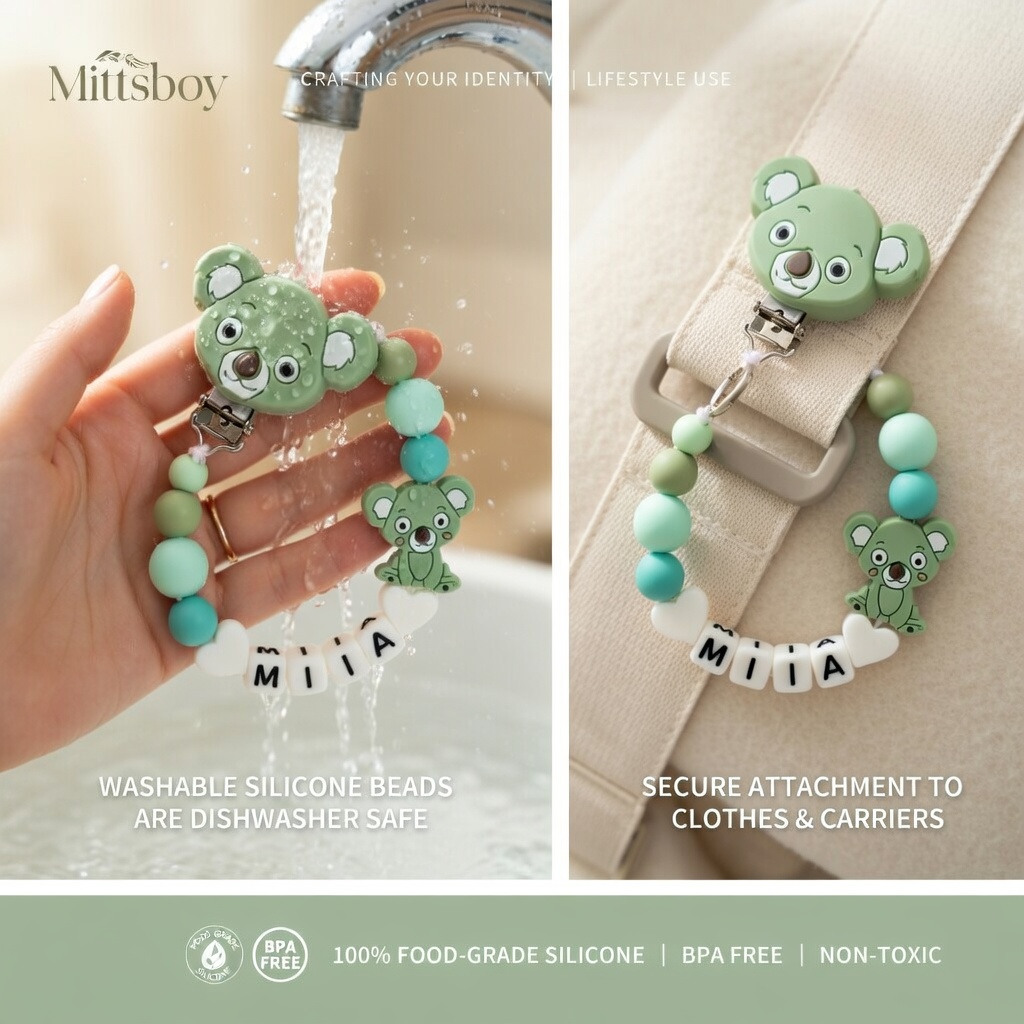 Siliconen Baby Fopspeen Clip T - Baby Teethers recensie en prijs