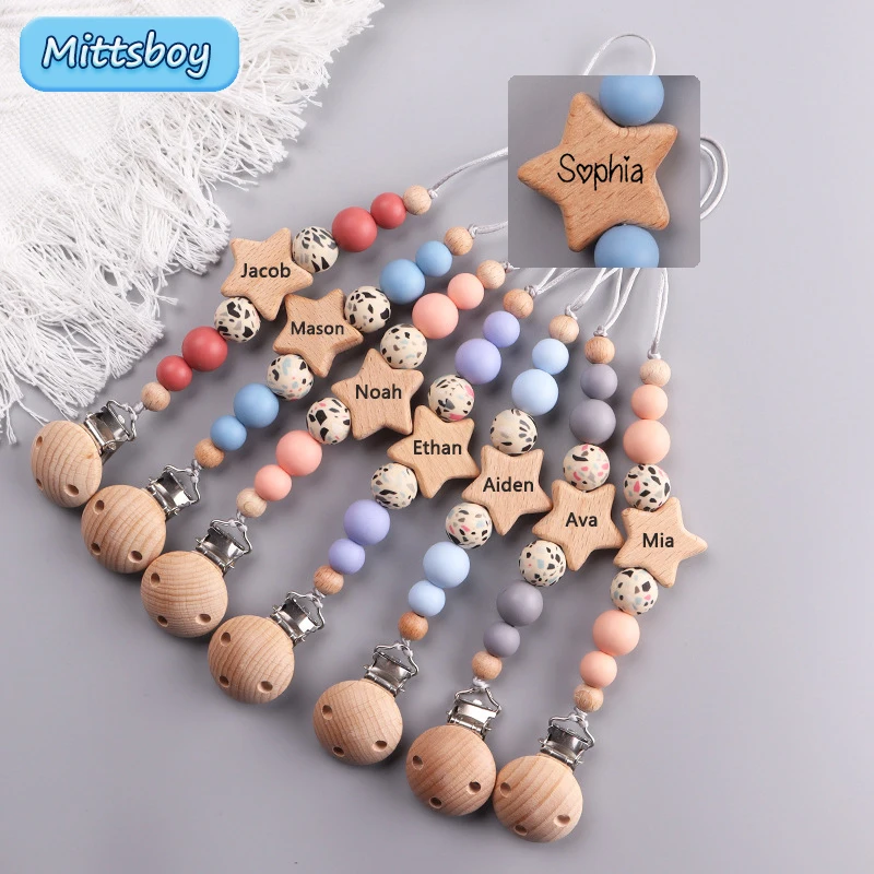 NIEUWE aangepaste naam houten  - Baby Teethers recensie en prijs